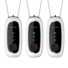 ionic anion mini generator negative disinfection usb oem wearable ionizer ion purifier necklace air purifiers portable hepa